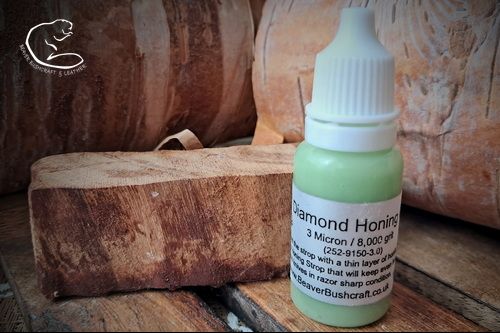 NEW - Diamond Honing Gel - 3 Microns/8000 grit - For Super Steels