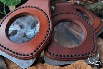 Solar drop spark leather pendant by beaver bushcraft 2026
