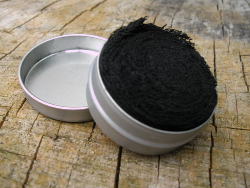 500-Char Cloth In A Round Tin
