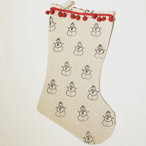 Christmas Stocking - Snowman