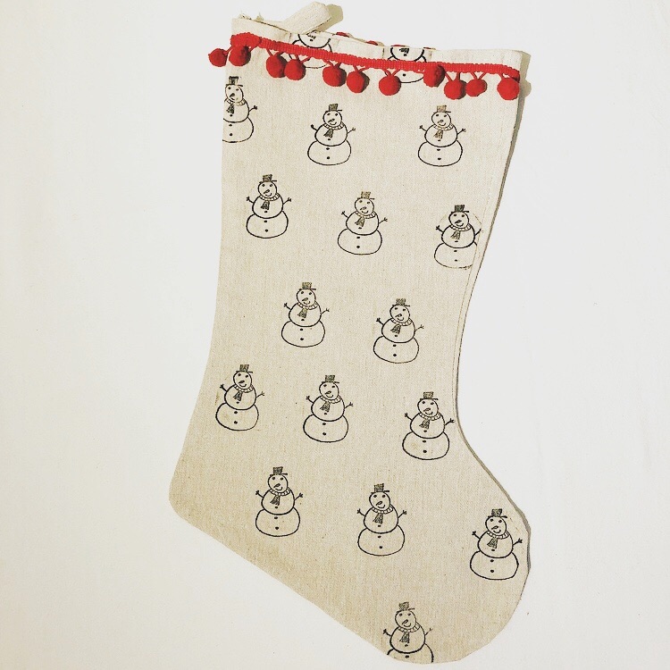 Christmas Stocking - Snowman