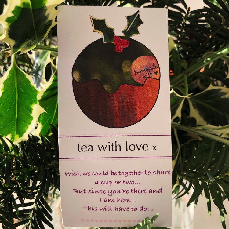 Tea with love Christmas Pudding