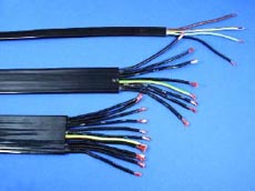  4 core 2.5mm: H07VVH6-F PVC Flat Cable