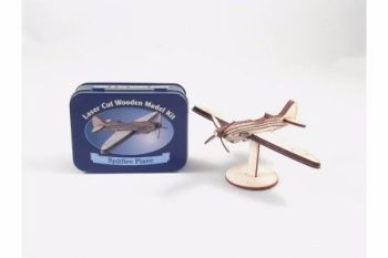 Spitfire Plane Laser Cut Wooden Model Kit