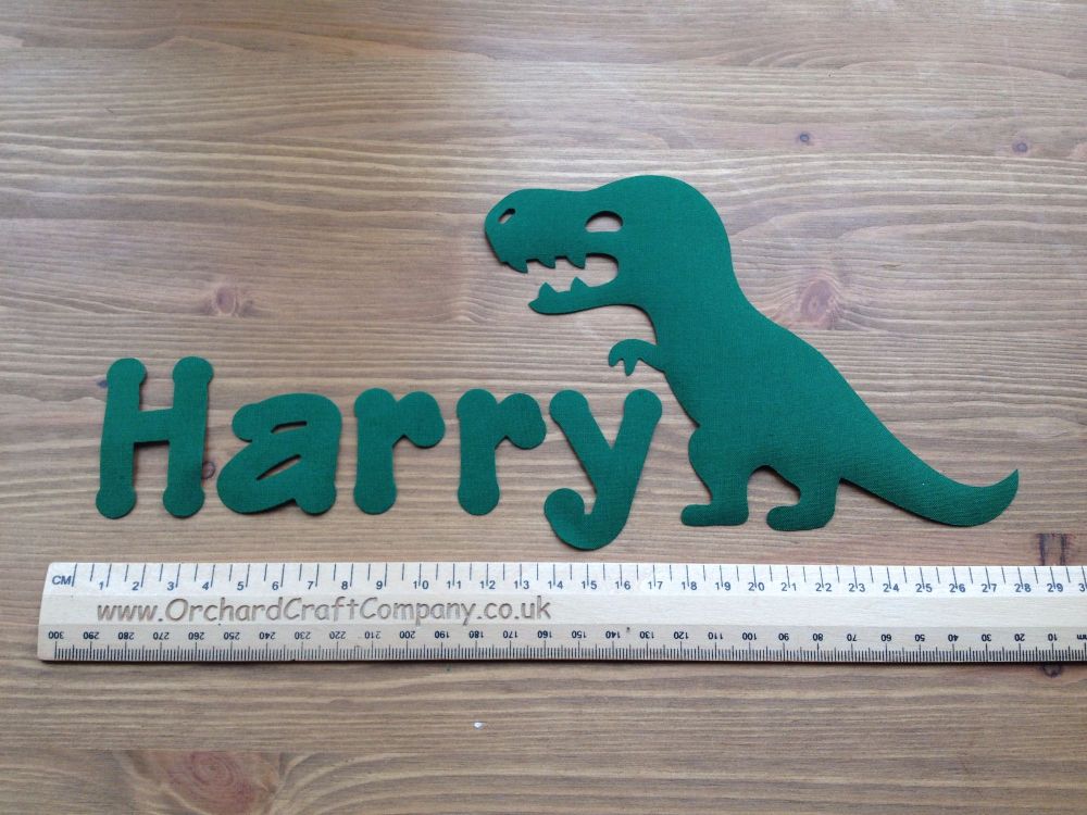 Iron on Dinosaur personalised