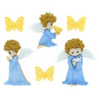 Dress it Up buttons, Cherished Angels