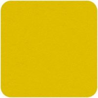 Acrylic Felt Craft Square Yellow