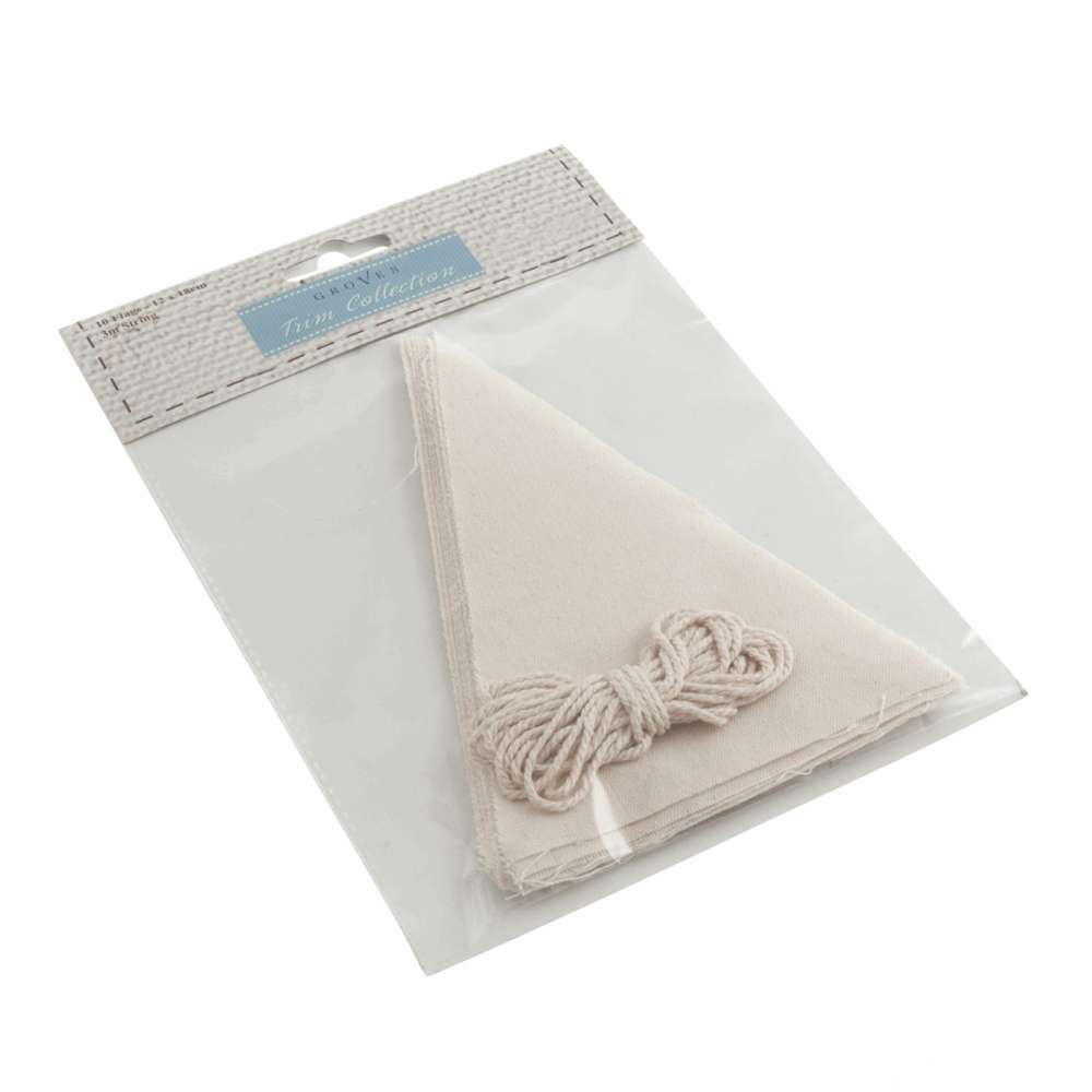 Make-Your-Own Bunting Kit: Cream