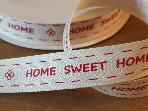 Home Sweet Home Ribbon,15 mm 