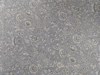 Classic Grey Floral fabric 