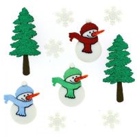Dress It Up Buttons - Have A Cool Yule