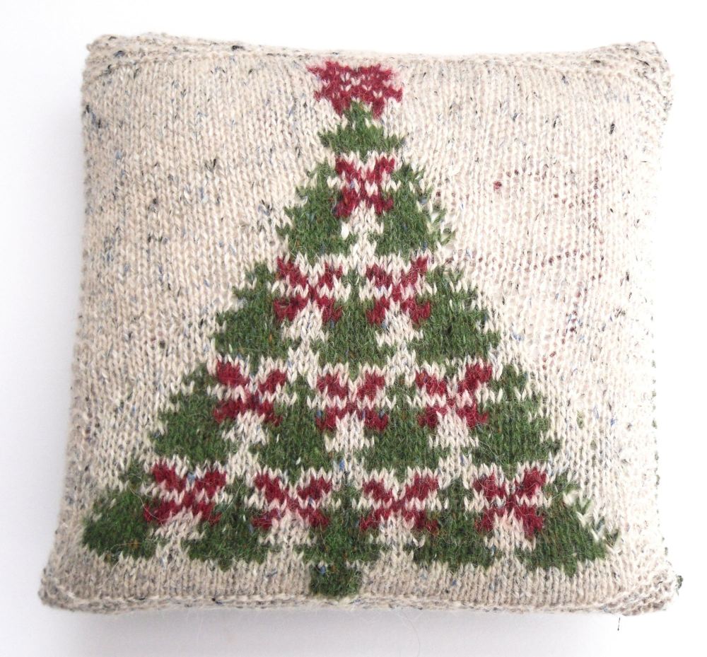 Fair Isle Christmas Tree Charts knitting pattern
