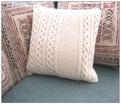 Recycled Wool Cushion / Pillow Throw