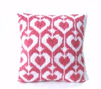 Valentine heart cushion 12" x 12"