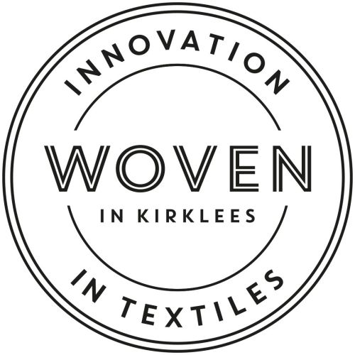 Woven Roundel Black Woven Roundel Black