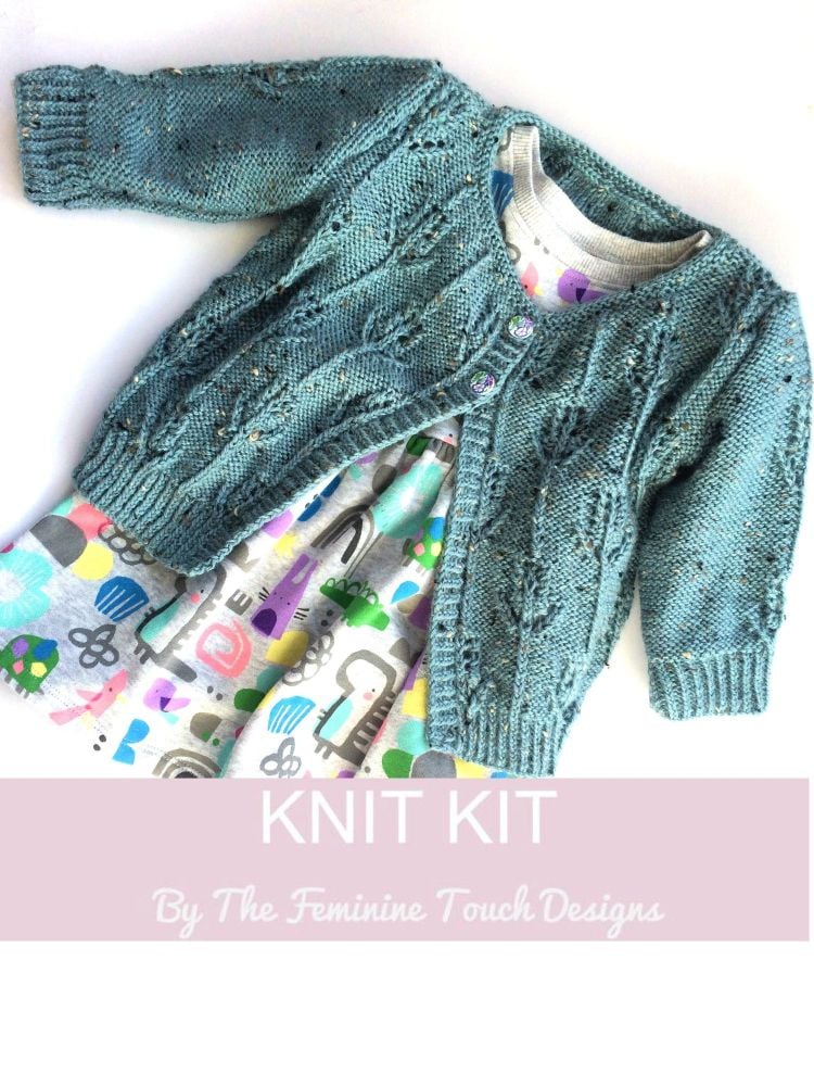Hyacinth Childs Cardigan Knitting Kit