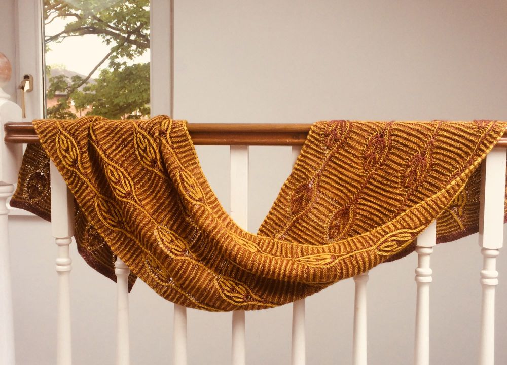 Delphic Wrap knitting pattern