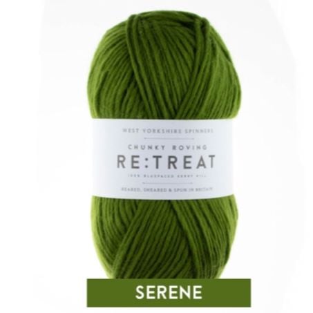 Re:Treat - Serene - Chunky Roving 100% wool yarn