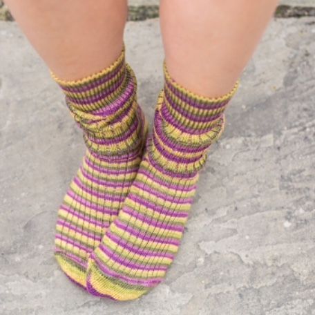 Passion Fruit - West Yorkshire Spinners Luxury Socks