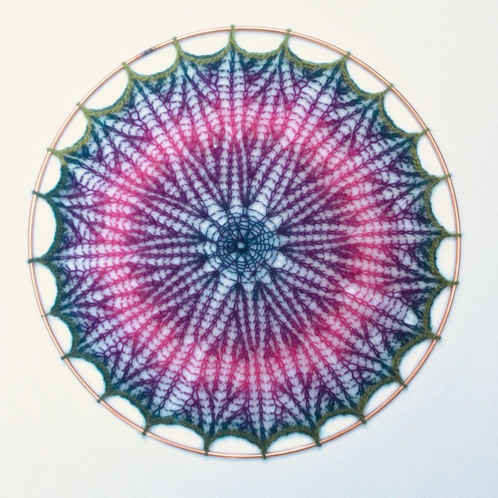 Star Burst Mandala Knitting pattern
