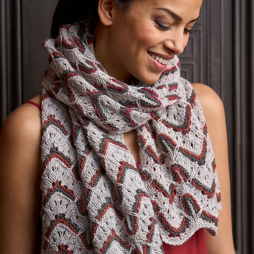 Toccata Wrap Knitting Pattern