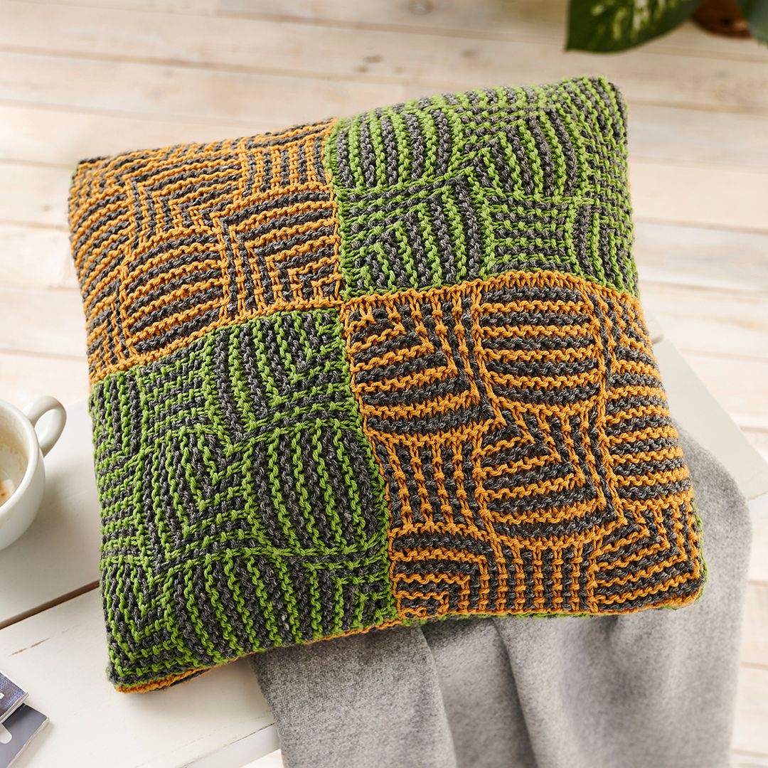 Physalis Cushion Knitting Pattern