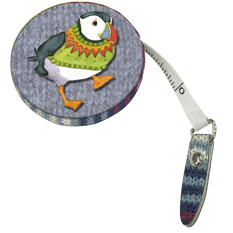 Woolly Puffins tape measure