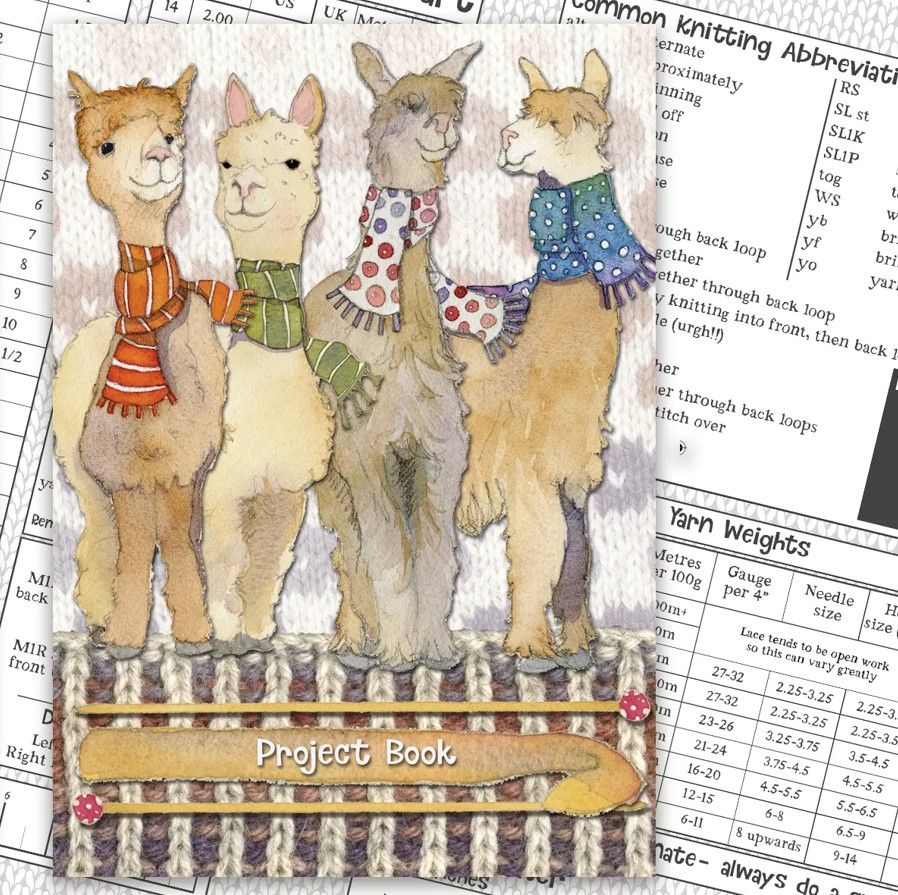 Alpaca & Friends Project Book