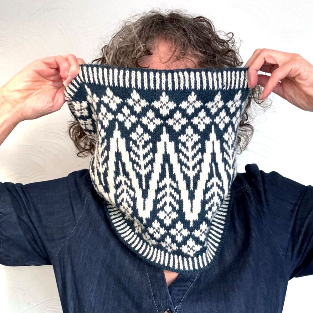 Zimbrel Cowl pattern