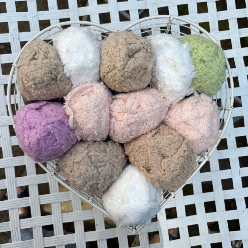 Bergere de France Teddy yarn 12 x 25g balls