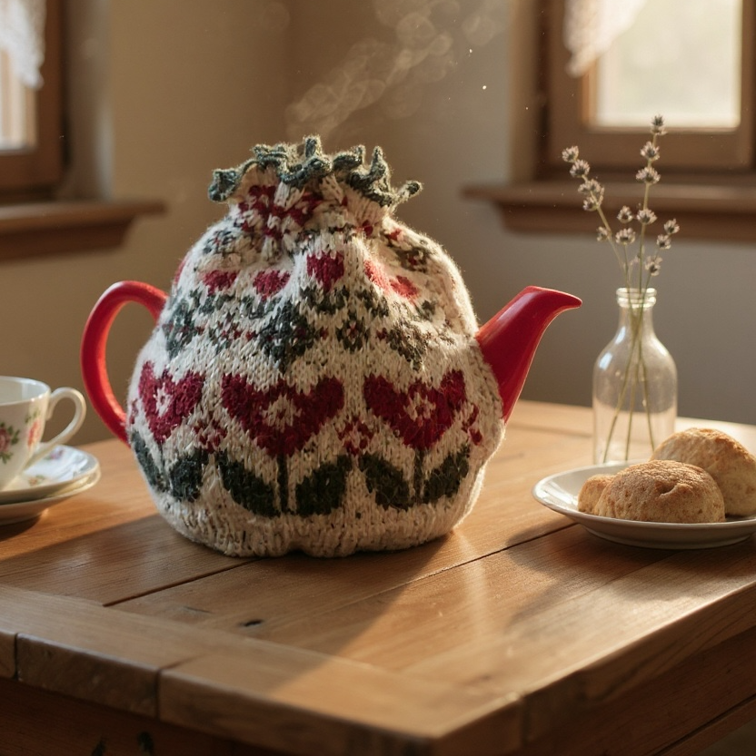 Tulip Tea and Mug Cosy pattern