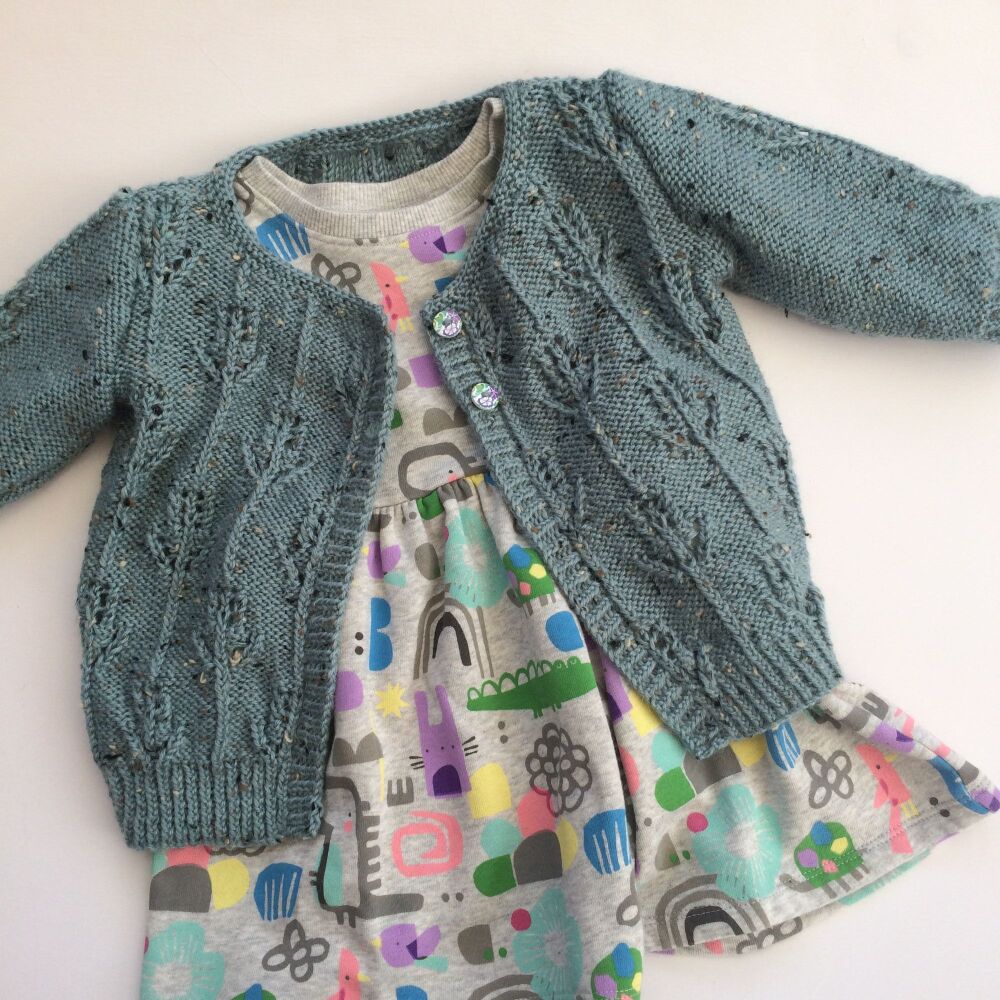 Hyacinth Childs Cardigan Knitting Pattern
