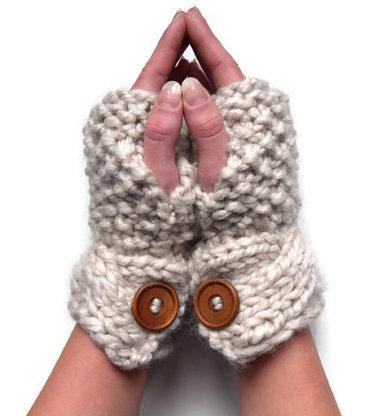 Super Chunky gloves knitting pattern