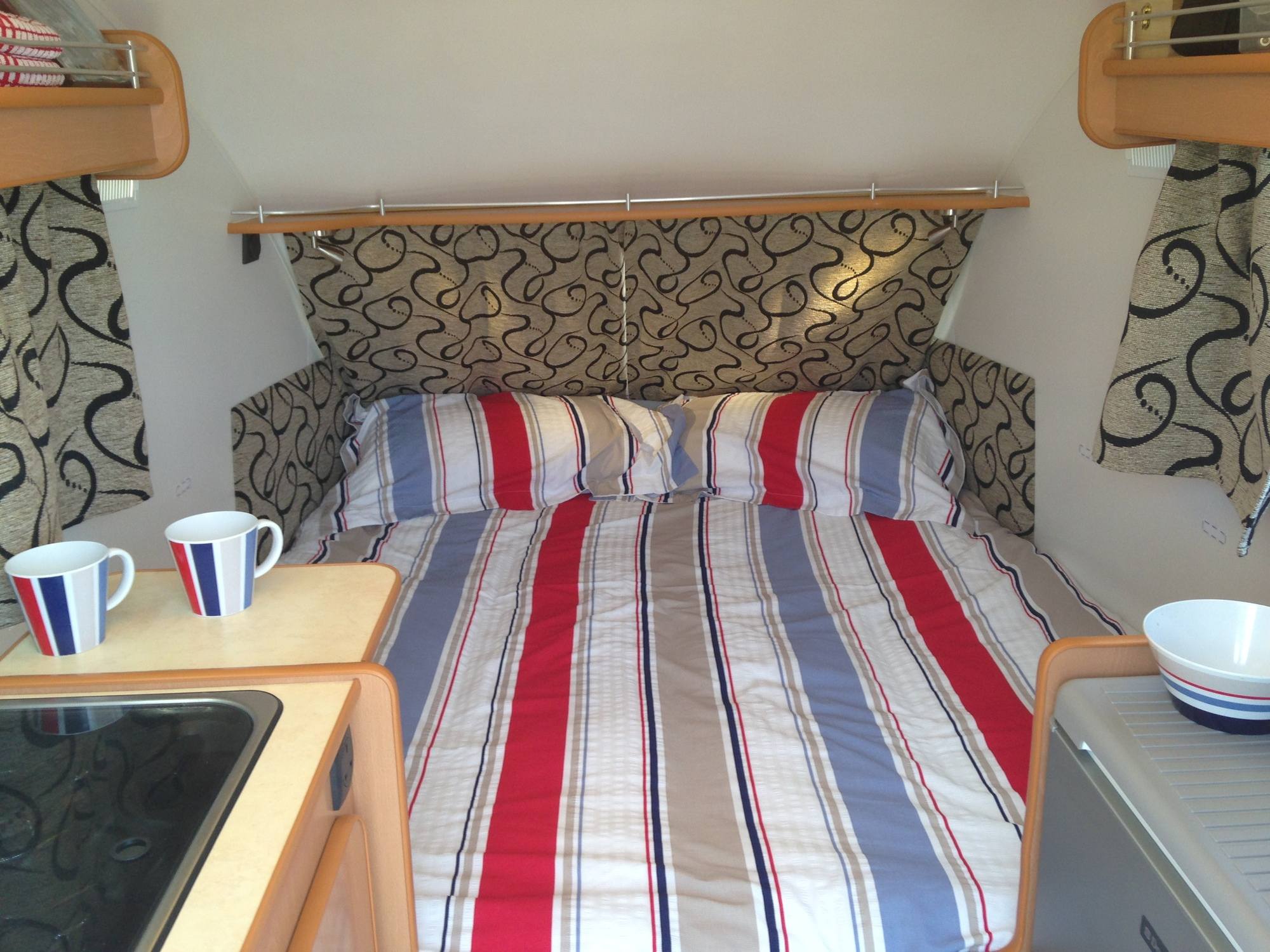  2015 - Go-Pods kingsize caravan bed