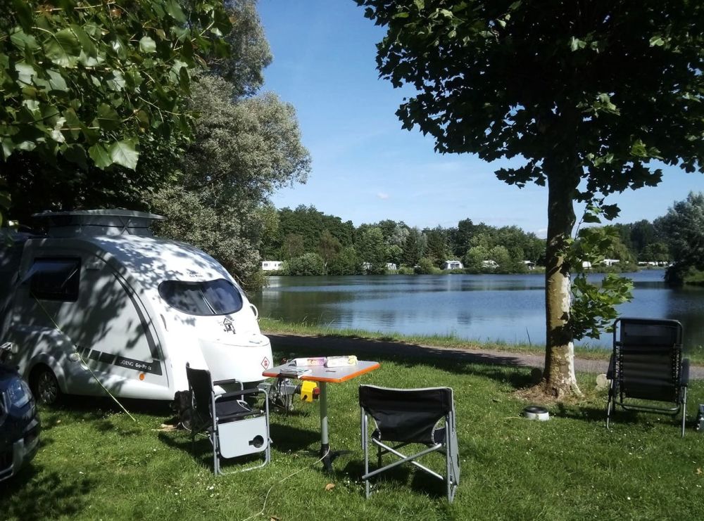 Go-Pod 2 Berth Micro Tourer Caravan - Camping by a lake, once coronavirus l