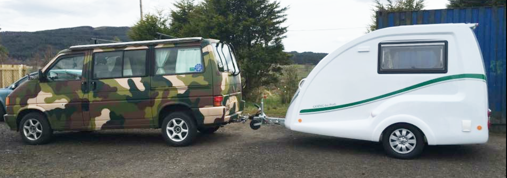 Go Pod - Camper Van Alternative 6 - Camo VW combo