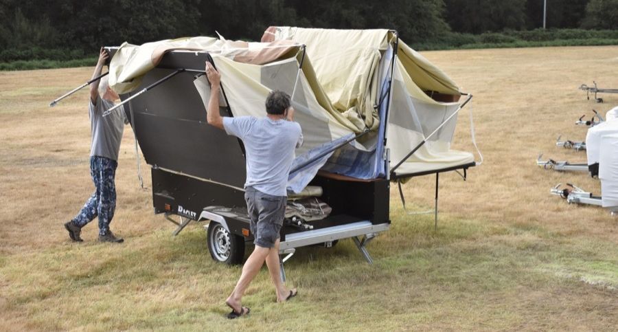 Trailer Tents Go-Pods 2 Berth Caravans for Sale 6