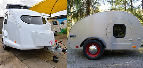 What are teardrop caravans and teardrop campers