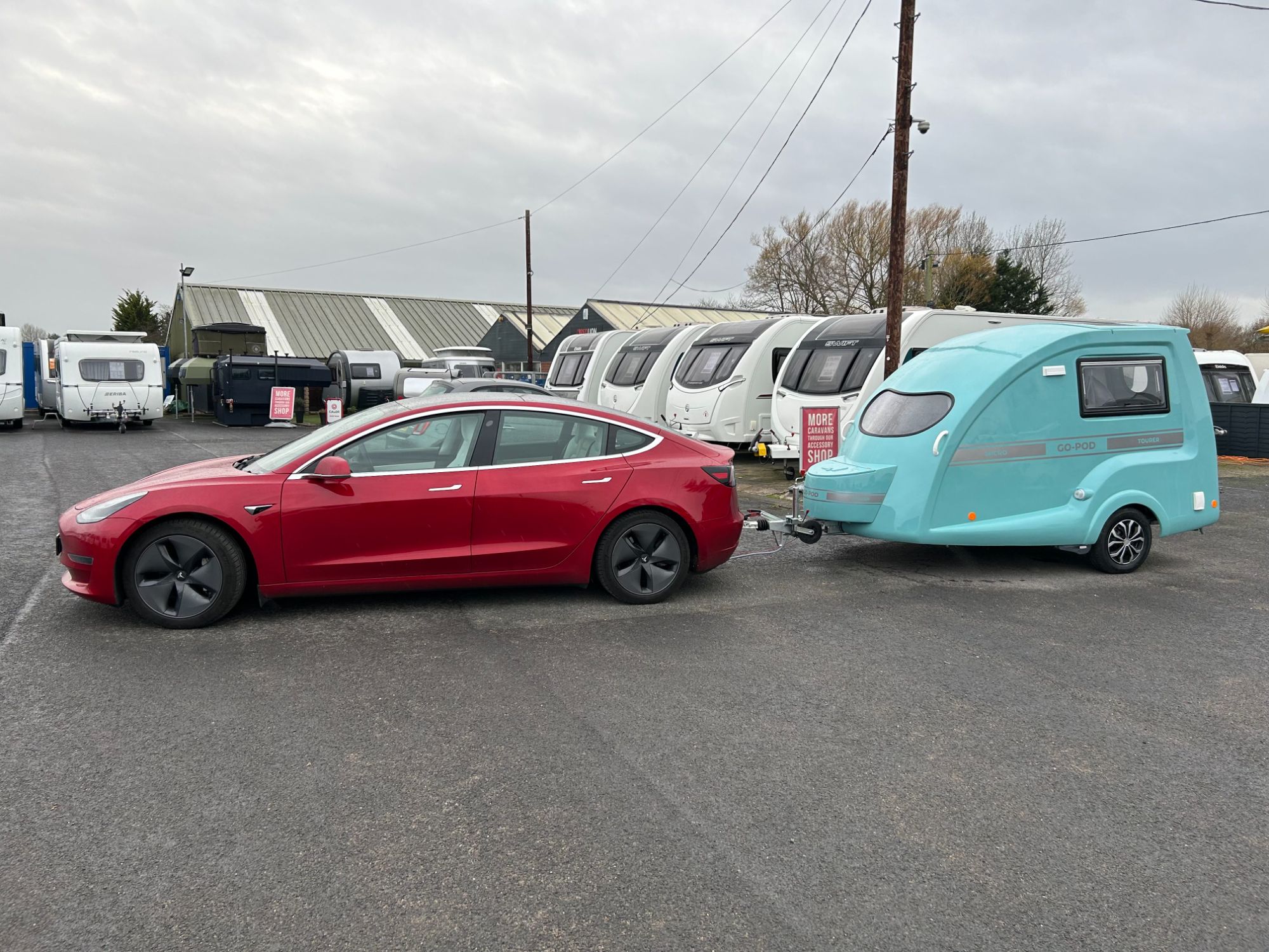 Can electric cars tow a caravan? ARCHIVED blog posts