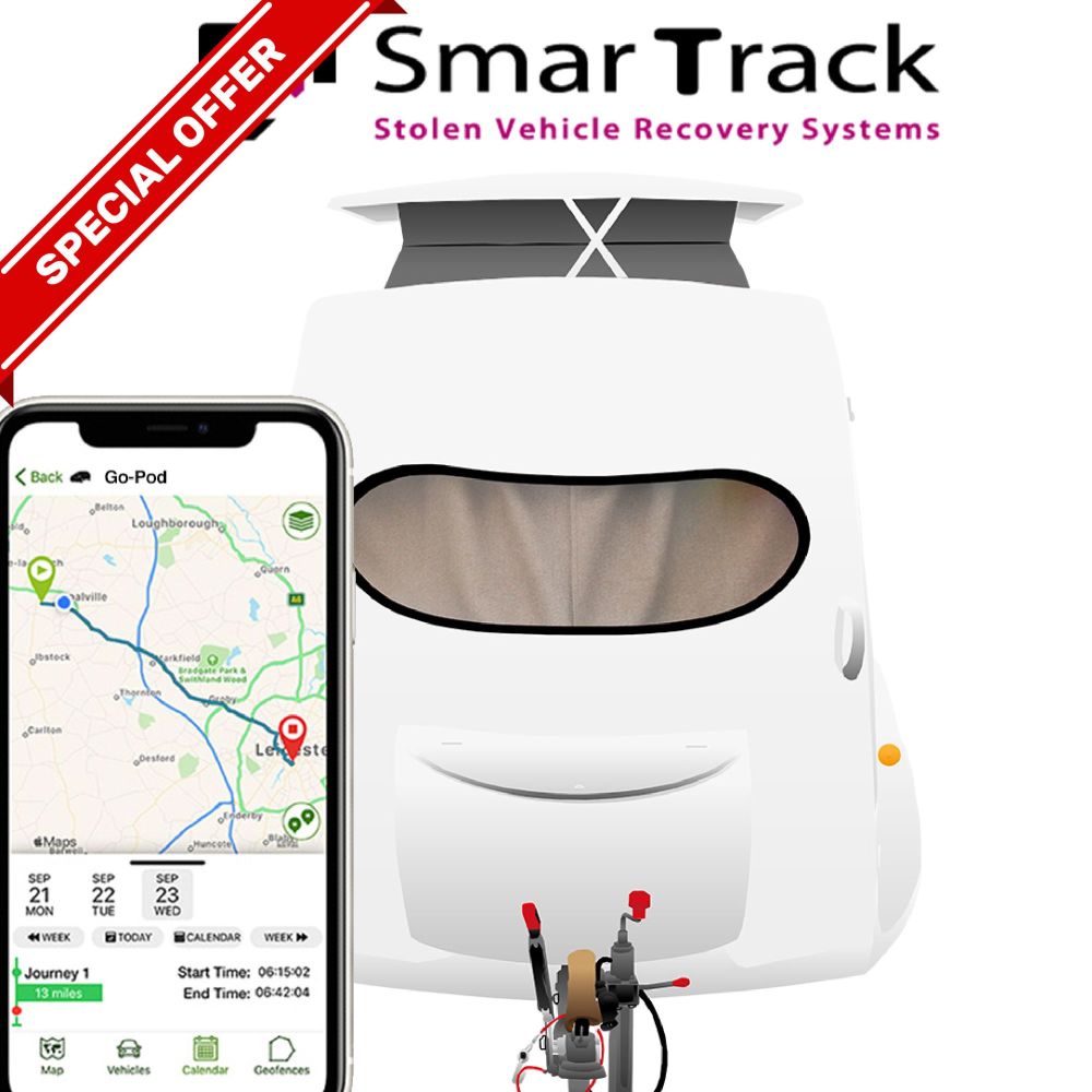 SmarTrack S7 Trident security system - secure your Go-Pod for complete peac
