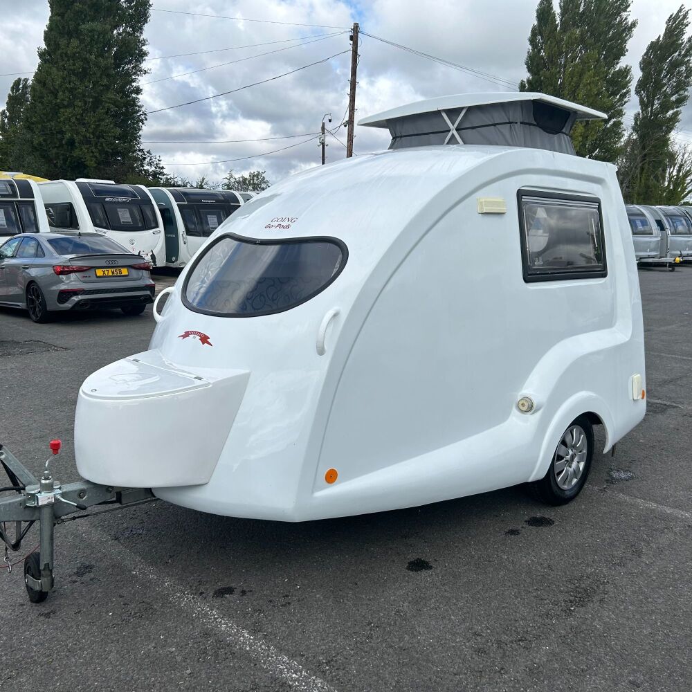 Great condition 2016 Go-Pod with front box, solar, blown air heating and more! Just £11,995.00 incl. VAT