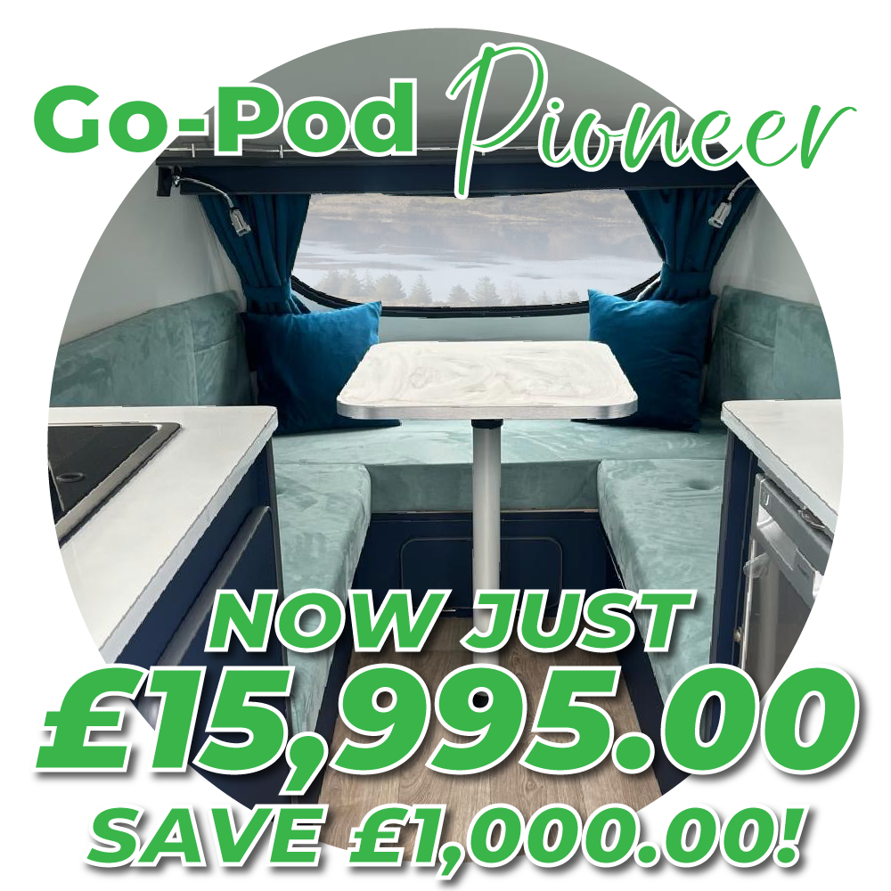 Go-Pod Pioneer - From £15,995.00 including VAT - Deposit £2,000.00, balance