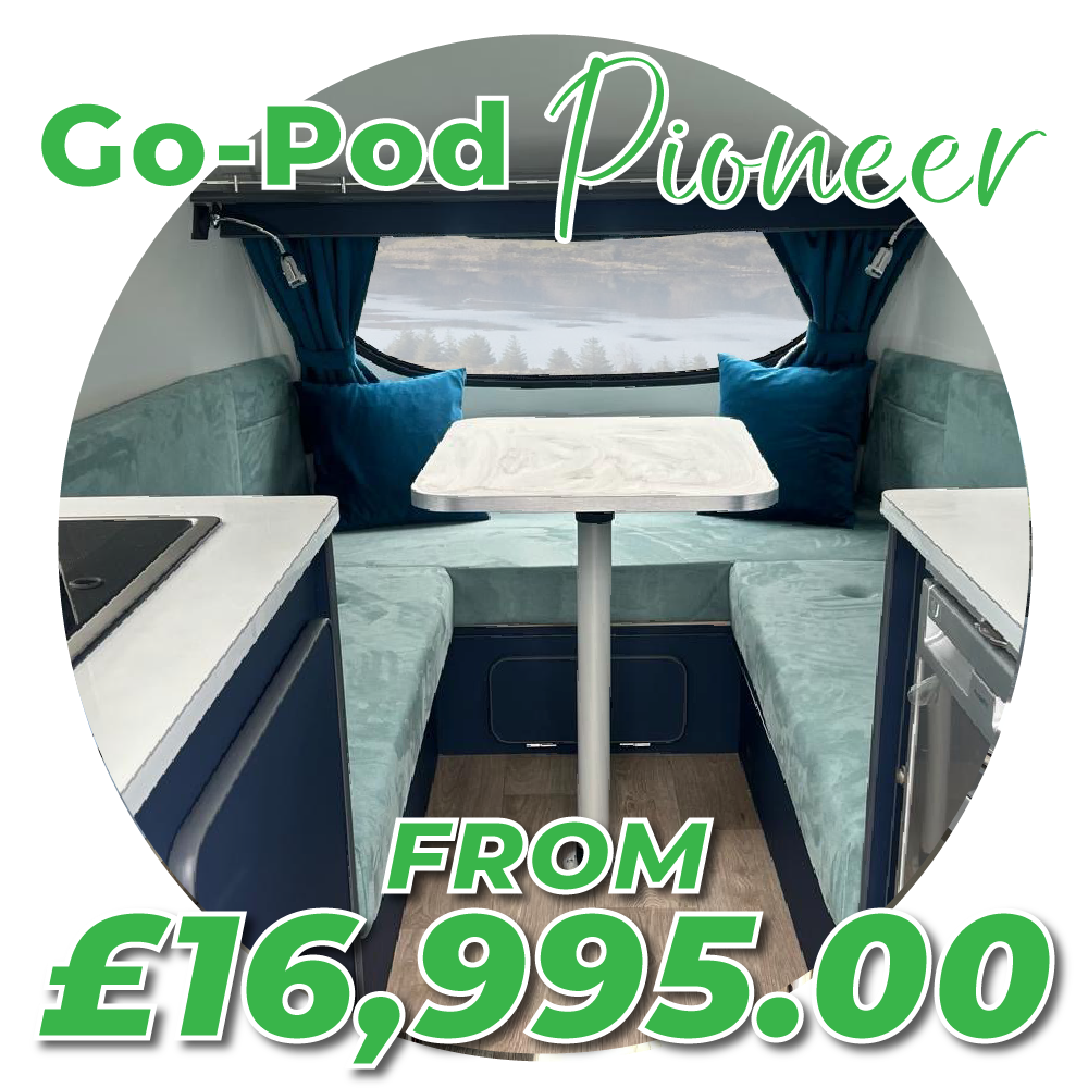 Go-Pod Pioneer - From £16,995.00 including VAT - Deposit £2,000.00, balance payable on collection