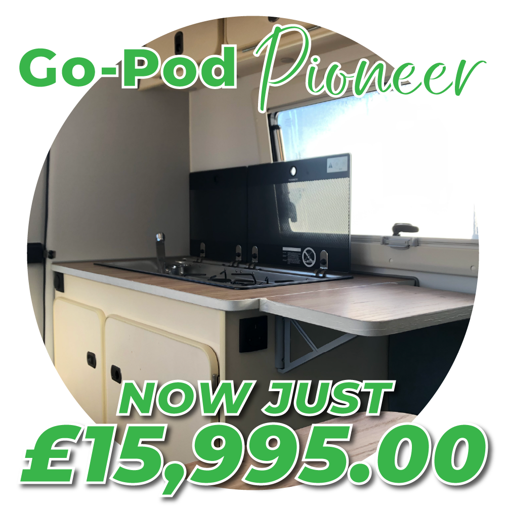 Go-Pod Pioneer - From £15,995.00 including VAT - Deposit £2,000.00, balance payable on collection