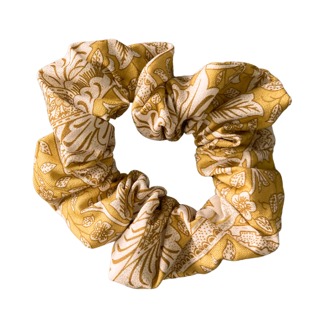 William Morris Print Scrunchie
