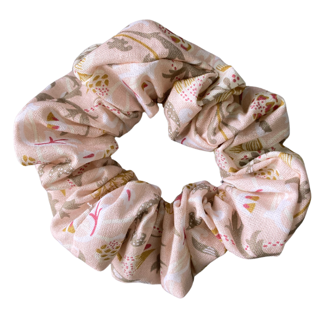 William Morris Print Scrunchie