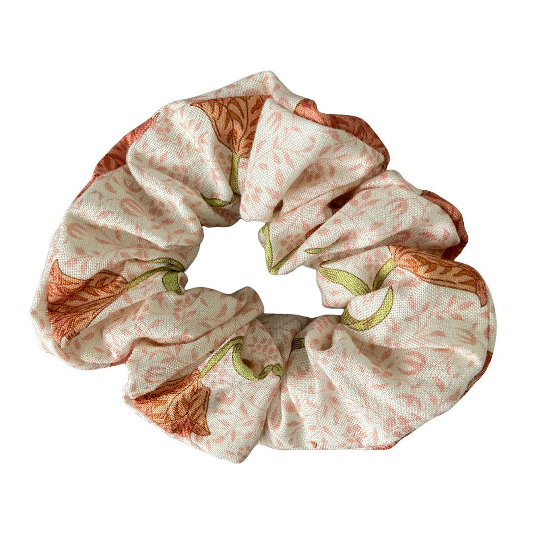 William Morris Print Scrunchie