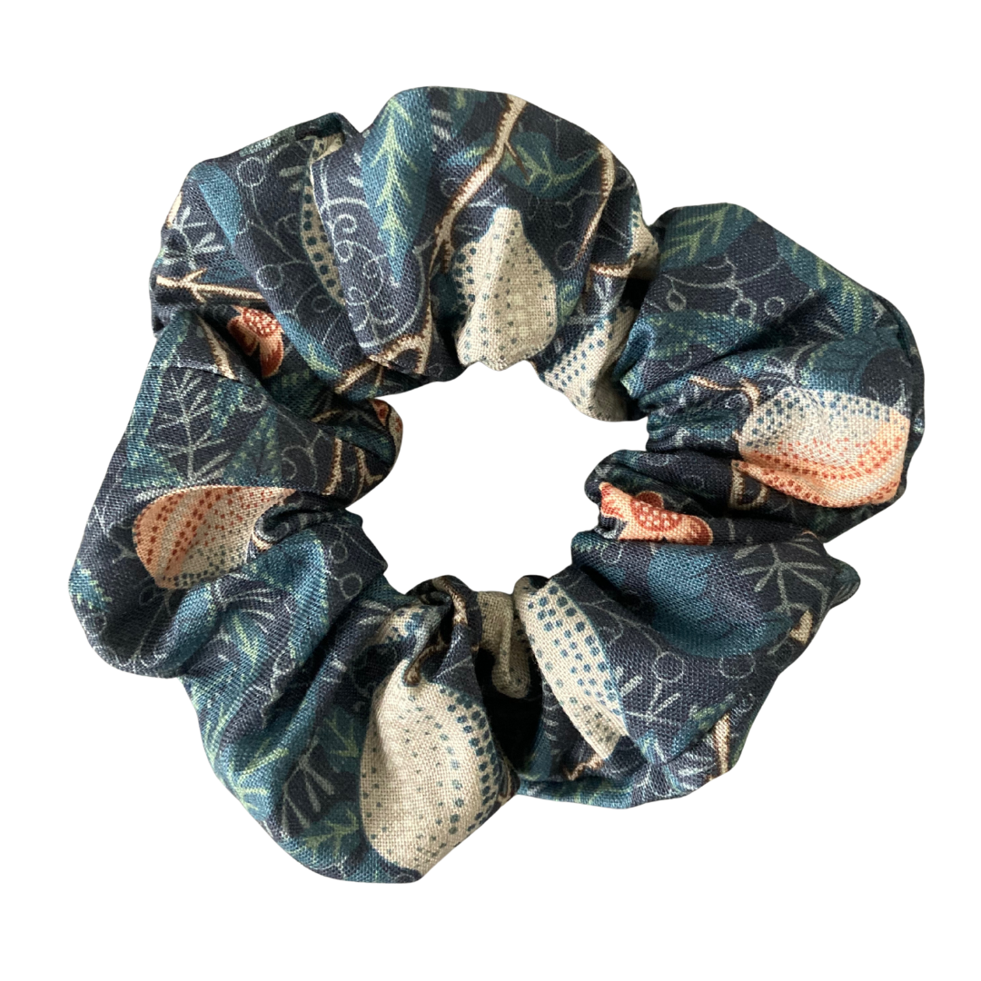 William Morris Print Scrunchie