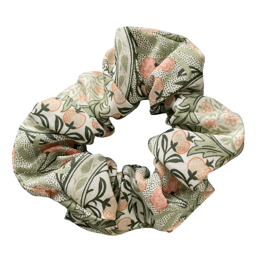 William Morris Print Scrunchie