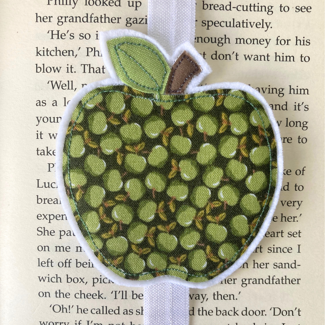 Bookmark Book Band - Apple